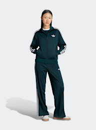 adidas Originals, Firebird Loose Track Pants, green, Image 5 of 5