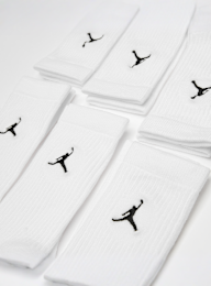 Jordan, 6 PACK - Everyday Cushioned Crew Socks, white, Image 2 of 2