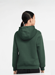 Nike, Sportswear Club Fleece Hoodie Low Brand Read, green, Image 2 of 3
