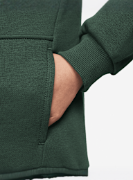 Nike, Sportswear Club Fleece Hoodie Low Brand Read, green, Image 3 of 3