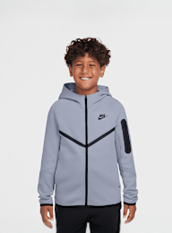 Nike, Sportswear Tech Fleece Full-Zip Hoodie, blue, Image 1 of 3