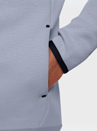 Nike, Sportswear Tech Fleece Full-Zip Hoodie, blue, Image 3 of 3