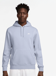 Nike, Club Basketball Pullover Hoodie, blue, Image 1 of 3
