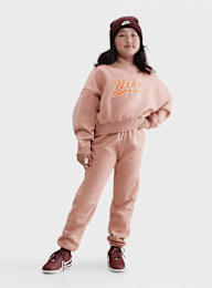Nike, Sportswear Oversized Fleece Pants, light pink, Image 4 of 4