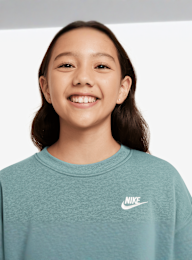 Nike  , Sportswear Club Fleece Oversized Crew, blue, Image 3 of 3