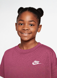 Nike, Sportswear Club Fleece Oversized Crew, Pink, Image 3 of 3