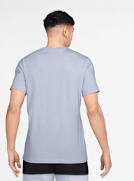 Nike, Sportswear Club Tee, blue, Image 2 of 3