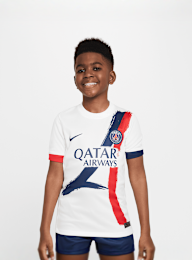 Nike, Paris Saint-Germain Nike Kids Away Stadium 2024/25, white, Image 2 of 8