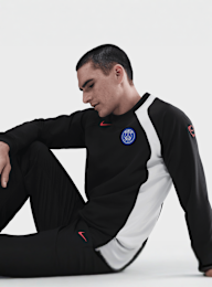 Nike, PSG T90 Crew Top 3R Graphic, black, Image 5 of 7
