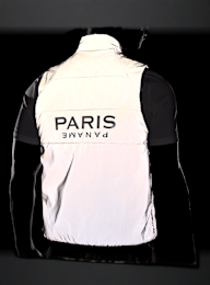 Nike, PSG Therma-Fit ADV Running Division Vest GXTA, srebrny, Obraz 4 z 4