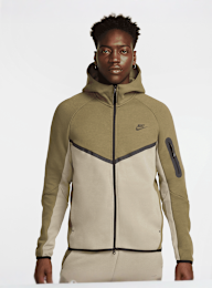 Nike, Tech Fleece Full Zip Windrunner Hoodie, green, Image 1 of 8