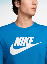 Nike, Sportswear Tee Icon Futura, niebieski, Obraz 3 z 3