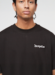 DropSize, Heavy Oversized Butterflies Paradise T-Shirt, zwart, Afbeelding 3 van 5