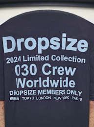 DropSize, Heavy Oversized World Wide T-Shirt, blue, Image 3 of 4