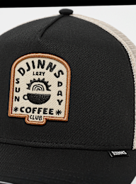 DJINNS, HFT Cap Lazy Sunday, czarny, Obraz 4 z 4