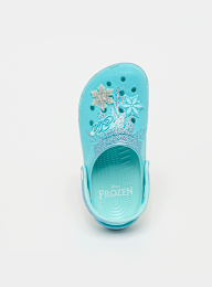 Crocs, Frozen Elsa Classic Clog (PS), blue, Image 5 of 7