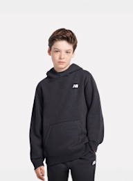 New Balance, Boys French Terry Small Logo Hoodie, black, Image 1 of 5