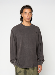 Dickies, PLENTYWOOD TEE LS acid wash black, black, Image 1 of 4