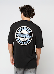 Dickies, Circle Short Sleeve Tee, black, Image 1 of 5