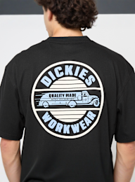 Dickies, Circle Short Sleeve Tee, black, Image 4 of 5