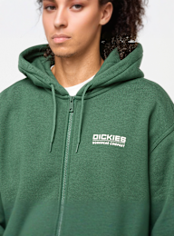 Dickies, Bolivar Full-Zip Hoodie, groen, Afbeelding 3 van 5