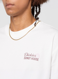 Dickies, DONUT HOUSE TEE SS white, white, Image 3 of 5