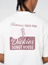 Dickies, DONUT HOUSE TEE SS white, white, Image 4 of 5