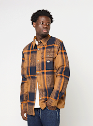 Dickies, NIMMONS LS night sky, orange, Image 1 of 4