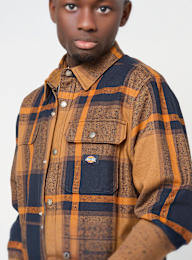 Dickies, NIMMONS LS night sky, orange, Image 3 of 4