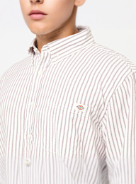 Dickies, Gallatin Shirt Longsleeve, white, Image 3 of 4