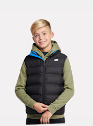 New Balance, Bond Quilted Gilet, zwart, Afbeelding 1 van 5