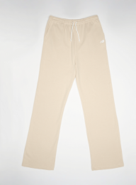 New Balance, NB FT Small Logo Wide Leg Jogger bisque, beige, Image 1 of 3