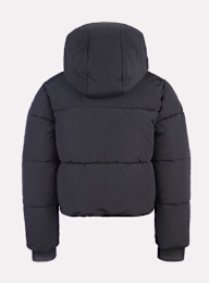 New Balance, Wide Baffle Puffer Coat, black, Image 3 of 5