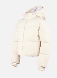 New Balance, Wide Baffle Puffer Coat, beige, Image 2 of 5