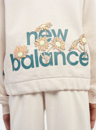 New Balance, Premium Borg Fleece Zip Thru Funnel, green, Image 6 of 7