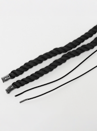BAGGY, ROPE LACES 14mm SET 100cm, black, Image 2 of 2