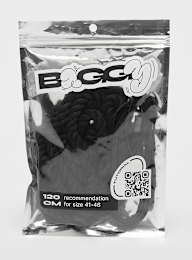 BAGGY, Rope Laces 10mm Set 120cm, black, Image 1 of 2