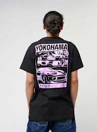 Mister Tee, Yokohama Race Tee, zwart, Afbeelding 1 van 5
