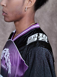 Sprite x SNIPES, Ripple Football Jersey, purple, Image 6 of 8