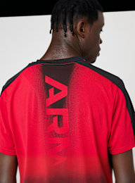 Under Armour, Heatgear Wordmark Short Sleeve Tee, rood, Afbeelding 4 van 5