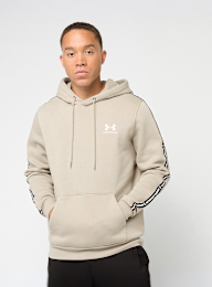 Under Armour, Icon Fleece Hoodie Taping, beige, Image 1 of 6