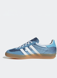 adidas Originals, Gazelle Indoor, blue, Image 2 of 8