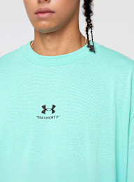 Under Armour, UA x Mansory Fade SS tropical tide / black / black, turquoise, Image 3 of 5