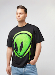 Mister Tee, Dripping Alien Head Oversize Tee, black, Image 1 of 4