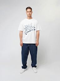 Mister Tee, Good Vibez Chrome Oversize Tee, white, Image 4 of 4