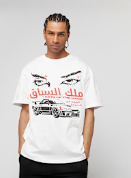 Mister Tee, King Of The Race Oversize Tee, white, Image 1 of 4