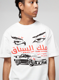 Mister Tee, King Of The Race Oversize Tee, white, Image 3 of 4