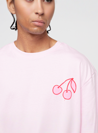Mister Tee, Pink Cherries Oversize Tee, Pink, Image 3 of 5