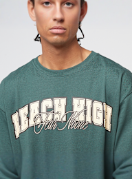 Mister Tee, Reach High Fear None Oversize Tee, groen, Afbeelding 3 van 4