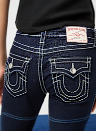 True Religion, Becca Mr Boot Flap, blue, Image 4 of 5